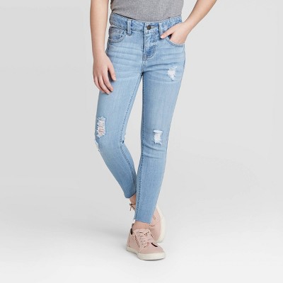 Girls' Mid-Rise Skinny Jeans - Art 