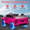 24V Kids Ride on Car Licensed Cadillac 2 Seater Ride on Truck Toy Battery Powered Electric Car for Toddlers - 2 of 4