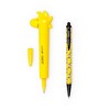 Yoobi 2pk Peanuts Novelty Ballpoint Pen Woodstock - 4 of 4