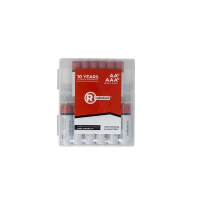 RadioShack Alkaline Batteries (12AA + 12AAA) / 2309311 / 24 Pack