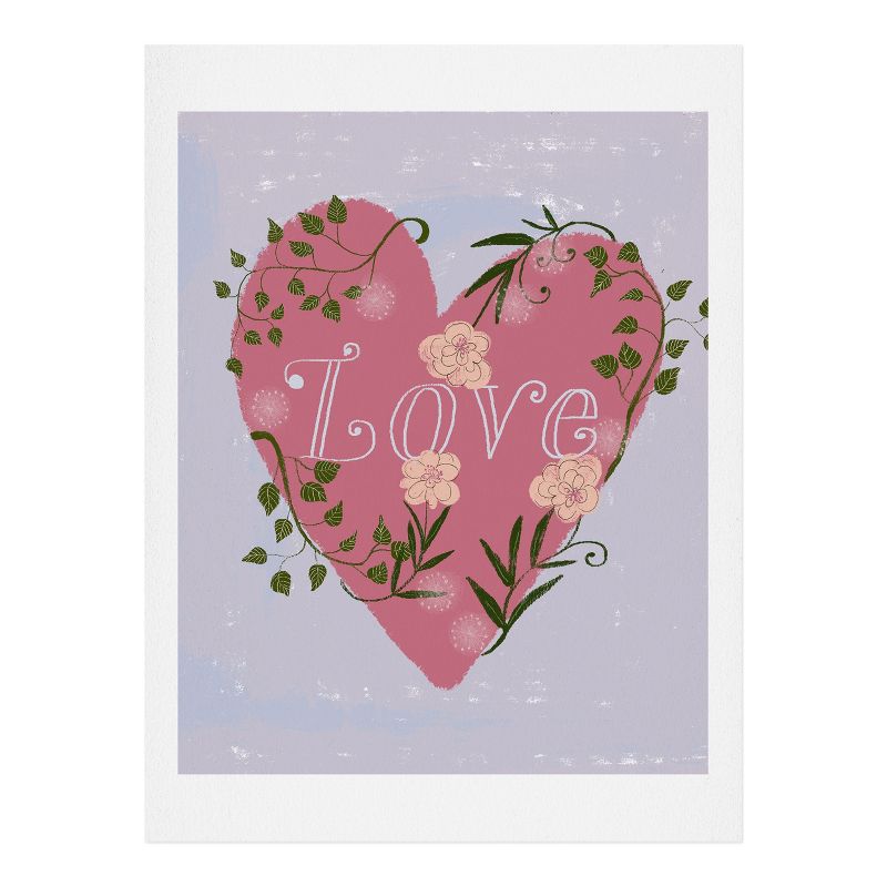Joy Laforme Love your Valentine Art Print and Hanger - Society6, 2 of 3