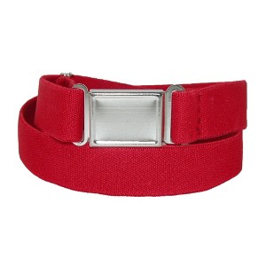 CTM Kids' Elastic Stretch Adjustable Belt with Magnetic Buckle - 1 of 4