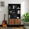 Bella Depot 69‘’H Bookcase with Cabinet - 3 of 4