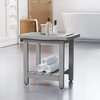 Sonkuki HIPS Waterproof Shower Benches for Inside with Shower Head Holder for Spa, Bath, Shaving Legs - 2 of 4