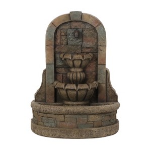 Gulches Garden Decor: Opt for 7"-42.25" High Fountain, Rustic Multi - 1 of 4
