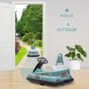 Bumper Car for Toddlers, 6V Electric Ride On Toys for Kids, 1.9 MPH Max Speed, Steering Wheel, 360 Degree Spin, 2-Speeds, Lights, Music & Horn - 2 of 4