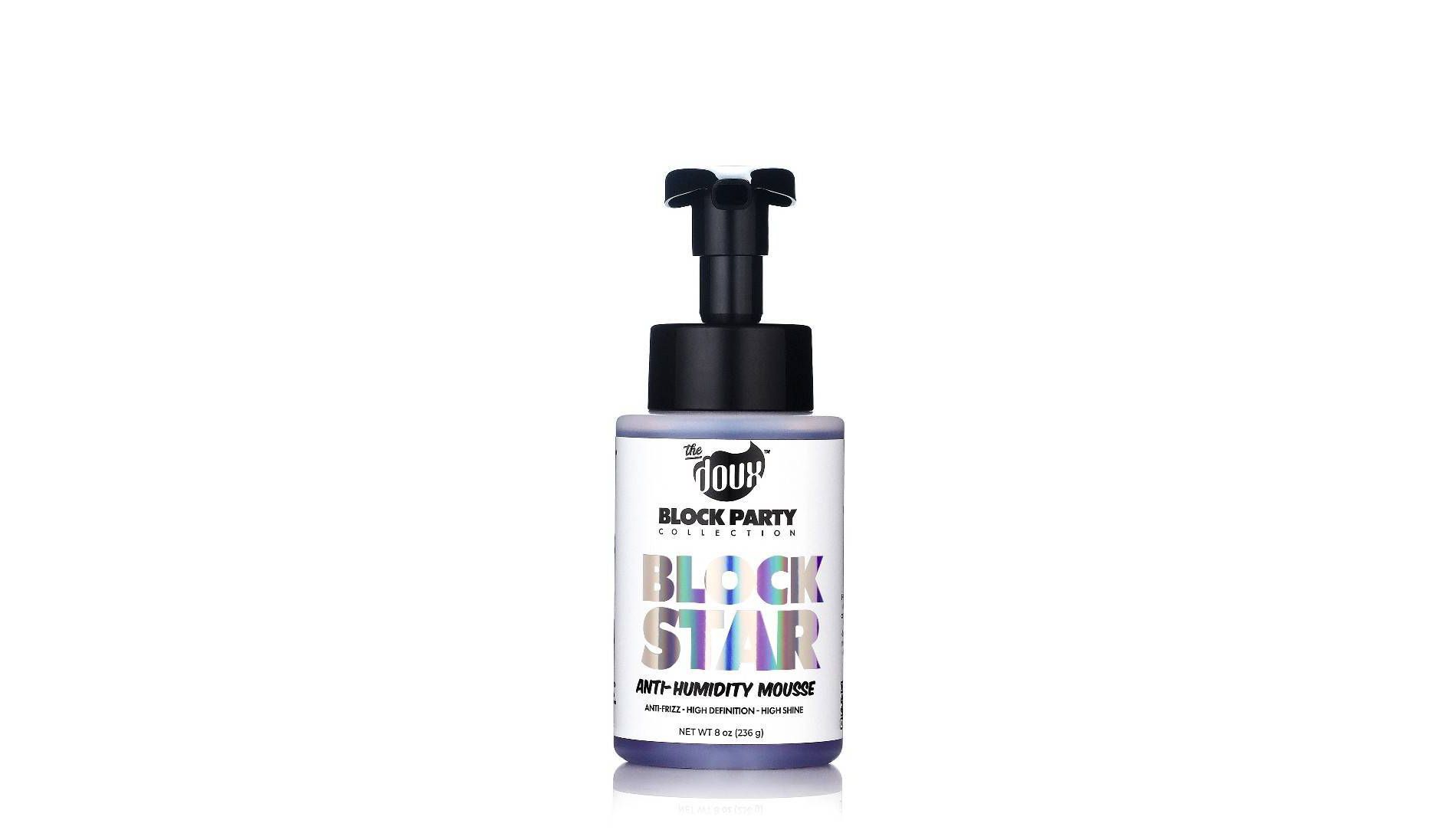 The Doux Block Party Block Star - Anti-Humidity Mousse - 8 fl oz