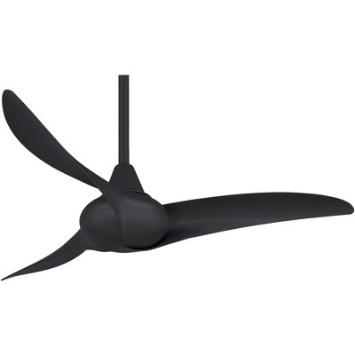 44" Minka Aire Wave Coal Ceiling Fan with Remote Control