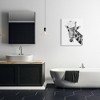 Stupell Industries Giraffe & Toilet Paper Bathroom, 24" x 30" - 2 of 4