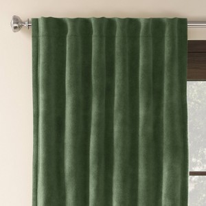 2pk Blackout Velvet Curtain Panels - Threshold™ - 1 of 4