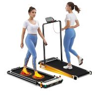 Akluer 2-in-1 Under Desk Walking Pad with Incline and Foot Massager