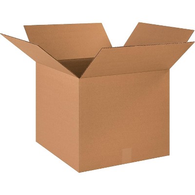 The Packaging Wholesalers 18" x 18" x 15" Shipping Boxes 32 ECT Brown 20/Bundle (181815) BS181815