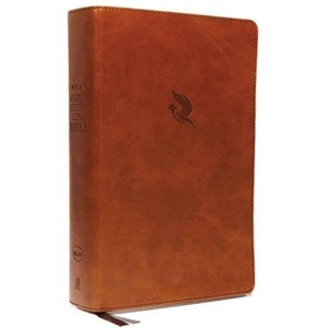 NKJV, Spirit-Filled Life Bible, Third Edition, Imitation Leather, Brown, Indexed, Red Letter Edition, Comfort Print - 3rd Edition by  Thomas Nelson - 1 of 1
