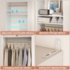 Besiost Closet System Set with Drawers, Freestanding Wardrobe Armoires with Shoe Racks - 4 of 4