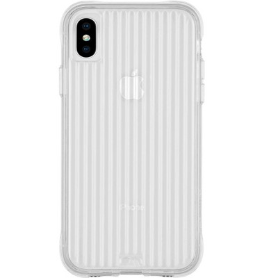 Case-Mate Tough Groove Case for Apple iPhone Xs - Clear