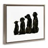 Stupell Industries Family Pet Silhouette Design, 21" x 17" - 3 of 4