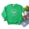 Simply Sage Market Women's Graphic Sweatshirt Embroidered Beverly Hills Tennis Raquet - 3 of 3
