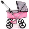 Bayer Design: Doll Pram Go - Pink and Grey, Play Stroller For Dolls Up To 18" - 4 of 4