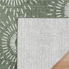 Gertmenian Tropea Tiaret Modern Geometric Green Beige Flatweave Indoor Outdoor Area Rug, 6x9 - 4 of 4