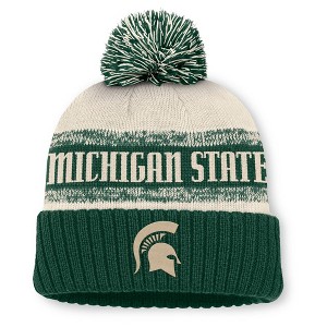 NCAA Michigan State Spartans Cuffed Pom Beanie - 1 of 2