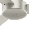 Hunter 44" Presto Ceiling Fan Matte Nickel Finish - Modern Design with 3 Blades for Indoor Use, Wall Control Included - 4 of 4