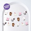 Big Dot of Happiness Farm Animals Garland Banner Barnyard Baby Shower or Birthday Backdrop 30 Feet of Cord 15 Double Sided Paper Farm Animal Shapes - 2 of 4