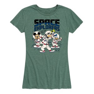 Women's - Disney - Space Explorers Short Sleeve Graphic T-Shirt - 1 of 4