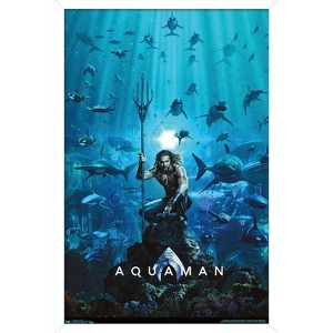 Trends International DC Comics Movie - Aquaman - One Sheet Framed Wall Poster Prints - 1 of 4