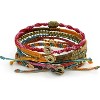 Boho Braided Bead Bracelets, Stackable Waterproof Jewelry, Fair Trade Handmade Gifts for Women & Men - 2 of 4