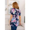Women's Hello Hummingbird Floral Top - HEIMISH USA - 4 of 4