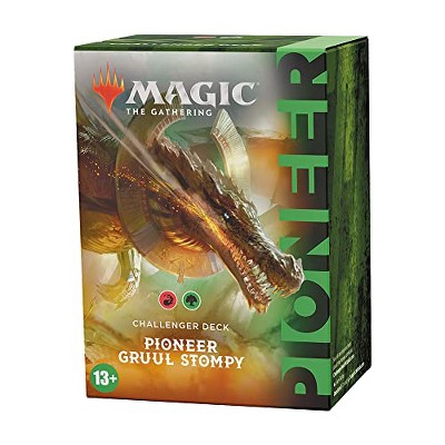 MAGIC THE GATHERING Magic: The Gathering Pioneer Challenger Deck 2022 - Gruul Stompy (Red-Green)
…