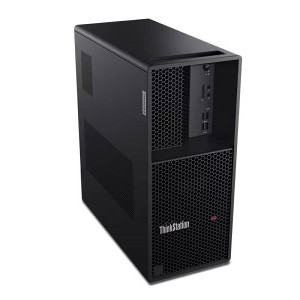 Refurbished: Lenovo Thinkstation P3 Tower PC Core i7-14700 32GB 1TB SSD W11P - Manufacturer Refurbished - 1 of 3