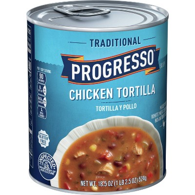 Progresso Gluten Free Traditional Tortilla Y Pollo Chicken Tortilla Soup - 18.5oz
