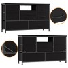 Homhougo TV Stand for TVs up to 55" Black - 4 of 4