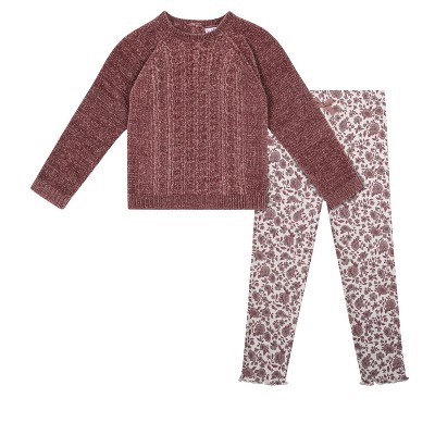 Nicole Miller Toddler Girls 2 Piece Sweater Set