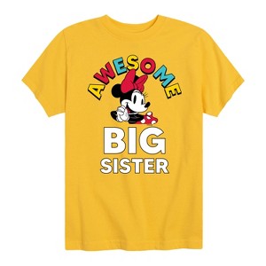 Girls' - Disney - Awesome Big Sister Short Sleeve Graphic T-Shirt - 1 of 4