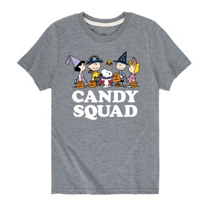Boys' - Peanuts - Candy Squad Short Sleeve Graphic T-Shirt - 1 of 4