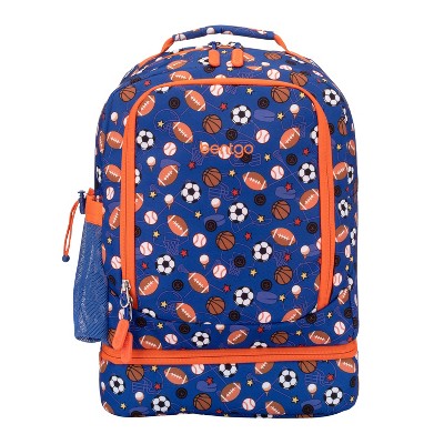 Bentgo Kids' 2-in-1 17 Backpack & Insulated Lunch Bag - Tropical