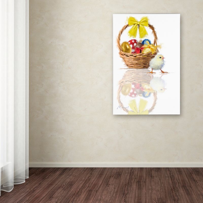 Trademark Fine Art -The Macneil Studio 'Easter Chick' Canvas Art, 3 of 4