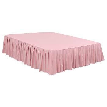 1 Piece Polyester Ruffled Durable Solid Bed Skirt with 16" Drop - PiccoCasa