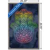 Trends International Brigid Ashwood - Rainbow Hamsa Framed Wall Poster Prints - 3 of 4
