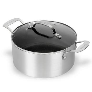Tramontina Gourmet Prima 16 qt. Stainless Steel Stock Pot with Lid and  Pasta Inserts – Monsecta Depot