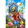 Briarwood Lane Spring House Flag 40x28 For Outdoor Floral Birdhouses For Spring House Flag - 3 of 4