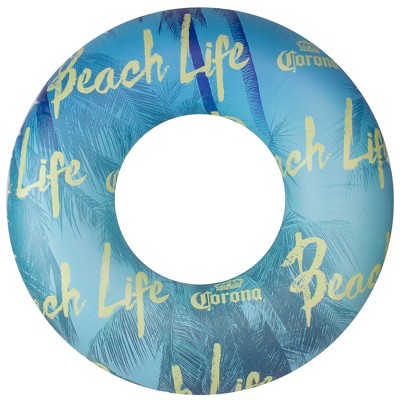Northlight 36" Inflatable Corona Beach Life Swimming Pool Tube Ring