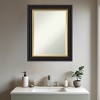 Amanti Art Sierra Beveled Wood Framed Bathroom Vanity Wall Mirror - 4 of 4