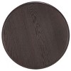 Agami Round Accent Table - ACC2305A - Dark Brown - Safavieh - 4 of 4
