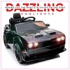 Licensed Dodge Challenger 12V Kids Ride-On Car, Electric Vehicle with Remote Control, LED Headlights, Battery Display - 2 of 4