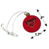 Omaha Secondary Logo Mini Small Tiny Wood Christmas Tree Holiday Ornament - 4 of 4