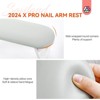Saviland Pro Salon Arm Support: Foldable Leather Cushion w/ Non-Slip Base - Ergonomic Nail Tech Bench System. - 4 of 4