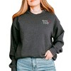 Simply Sage Market Embroidered Rome Italy Stars Sweatshirt - 3 of 4